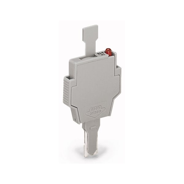 Wago FUSE PLUG WITH PULLTAB, FOR MINI METRIC FUSES 5X20, WITH LED